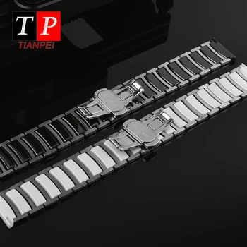 Din ceramică de înaltă calitate bandă ceas pentru huawei GT /watch2 pro ONOARE GT2 ceas curea 20mm 22mm bărbați brățară inteligent watch accesorii