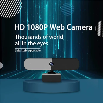 Video Full HD Web Cam 1080P camera web cu Microfon de Calculator Periferice USB Camera Web pentru PC-ul de pe Youtube Laptop Video Live