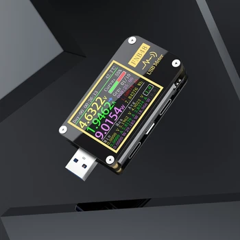 FNB48 PD declanșa Voltmetru ampermetru de Curent și Voltmetru USB tester QC4 + PD3.0 2.0 PPS încărcare rapidă protocol de testare a capacității