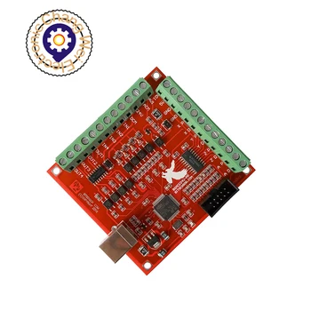 Fierbinte!Sistemul CNC control sistem de kit, 1*Rosu Breakout Board USB MACH3 100Khz 4 Axa Interface Driver Motion Controller+4*DM556 cu Mașina
