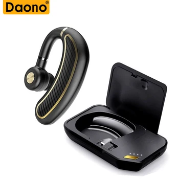 DAONO K21 Handsfree Bluetooth Căști de Afaceri fără Fir setul cu Cască Bluetooth Cu suport pentru Căști cu Microfon pentru Șofer Birou de Sport