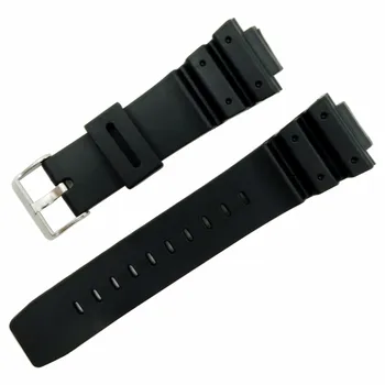 Watchband Pentru G-shock GW-M5610 DW-6900 GW-M5600 DW-5600 G5700 Curea de Cauciuc covex interfață 16mm pu Ceas trupa