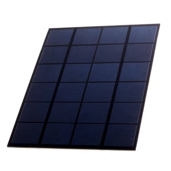 ELEGEEK Mini 5W 6V Energie Solară Panou de Bancă de Celule Acasă DIY Sistem Solar Pentru Baterii Încărcătoare de Telefon Mobil Portabil, Panou Solar 6V