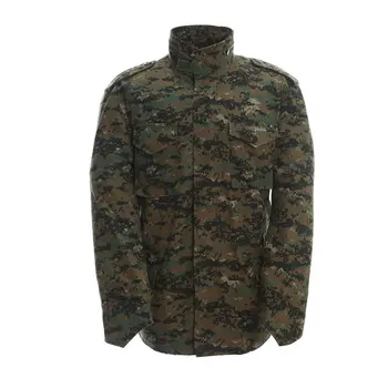 Bărbați Tactice jacheta M65 teren cu gluga militare jacheta barbati jacheta barbati toamna uzură în aer liber impermeabil respirabil armata haina