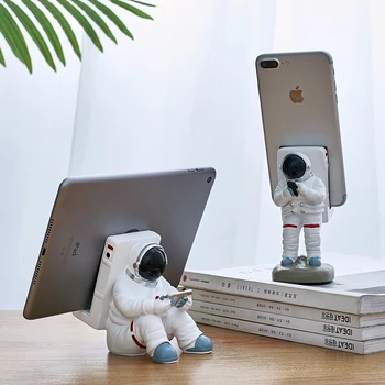 Acasa accesorii decor modern, telefon mobil, consolă figurine de birou, birou de calculator decor Creativ astronaut model