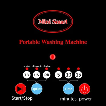 Mini Portabil masina de spalat electrice de spălat haine dispozitiv de curățare dormitor student închiriez cameră de uz casnic 110V/220V