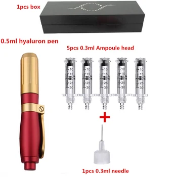 De înaltă calitate Hialuronic Stilou injector Masaj Atomizor Pen Kit de Înaltă Presiune Acid Micro Arme Anti-Rid de Apă Ac de Seringă