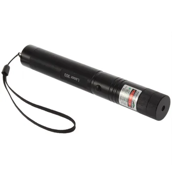 1 buc Puternic Laser303 Reglabil Focus Laser Pointer Verde 532nm Lumină de Ieșire de putere mai mică de 1mw nici o baterie