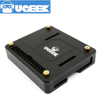 UGEEK Nou! Ultra-subtire din Aliaj de Aluminiu CNC Caz pentru Raspberry Pi 3A+|Metal Portabile Cutie|Suport PALARIE