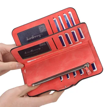 Xiaomi PU portofel din piele Lungi catarama doamnelor portofel, Poseta de Monede slot pentru card de telefon geanta Card folderul pachet