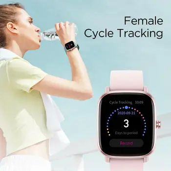 Amazfit GTS 2 Mini Sport Smartwatch Bluetooth GPS 5.0 Feminin de Urmărire a Ciclului Cardiac Ceas Inteligent Pentru Android, iOS, Telefon