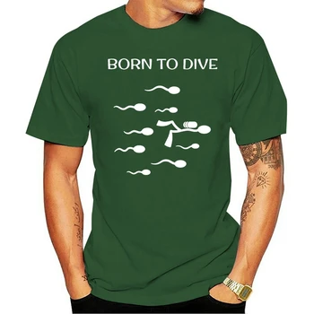 De Fitness, Scuba Diving Pavilion Freediving Cadou Născut Pentru a se arunca cu capul pentru Bărbați T-Shirt Haine de Bumbac Tricou barbati Femei Marimea S-3xl Tee Top