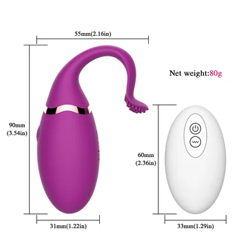 Vibrator Chilotei fără Fir Control de la Distanță Vibratoare Ou Jucarie Sexuala pentru Femeie USB de Reincarcare Clitorisul Stimulator Vaginal Masaj Mingea