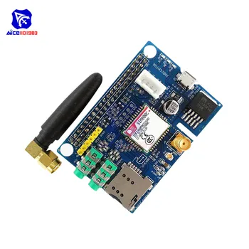 Diymore SIM800C GSM Modulul GPRS Quad-band Placa de Dezvoltare cu SMA Antena Micro SIM Slot pentru Arduino, Raspberry Pi