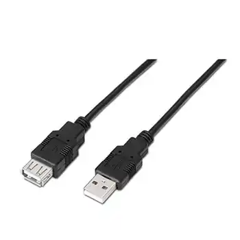 Cablu USB 2.0 A/M-A/H 3 M Negru