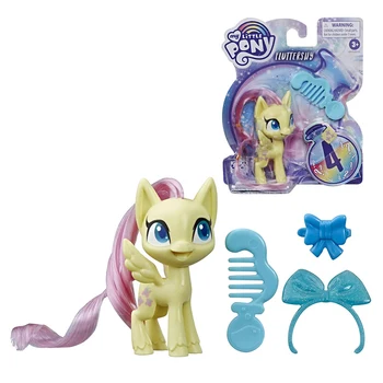 Hasbro My Little Pony Fluttershy, Pinkie Pie Applejack Twilight Sparkle Trixie Lulamoon Poțiune Cifră De Ponei De Jucarie De 3 Inch