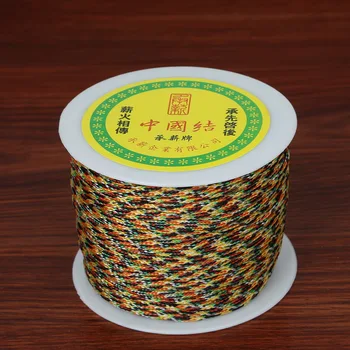 Fierbinte de Vânzare 0.4/1.5/2/3/4mm Cablu de Colorat Chineză Nod de Cordon Brățară Colier Șir Fir pentru DIY Bijuterii & Craft Face