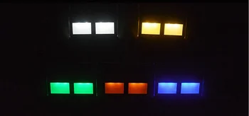 4LED solare scara lumini lumini în aer liber colț lumini de gradina decorative lumini cu 5 culori opțional