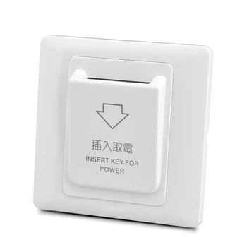 Grad înalt Hotel netic Card Comutatorul de Economisire a Energiei Switch Introduceți Cheia Pentru Putere