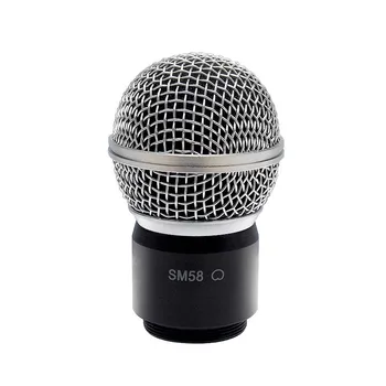 Microfon cu Capsulă de Accesorii Mingea Cap Cu Burete Parbriz Mesh Cover 2 BUC Pentru Handheld SM58LC BETA58 BETA58A PGX24 SLX24