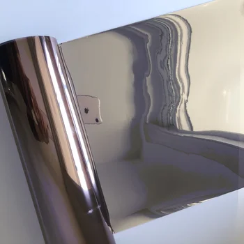 Argint Izolare Fereastra Film Autocolante Solare Reflectorizante Un Mod de Bronz Oglinda G076 Latime 30cm~80cm de lungime 2m