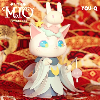 Autentic MIO Desert Cat de Generația a Doua Fantezie Pisică Oarbă Caseta Serie Internet celebritati Cat Desktop Decor de Colectare