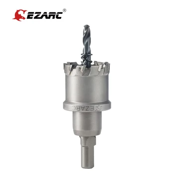 EZARC Carbură de Gaura de Tăiere pentru Metal Gros,Tăietură Adâncă Gaură Văzut pentru Oțel Inoxidabil, Țevi de Metal și de Material Dur,CHS-16-54mm