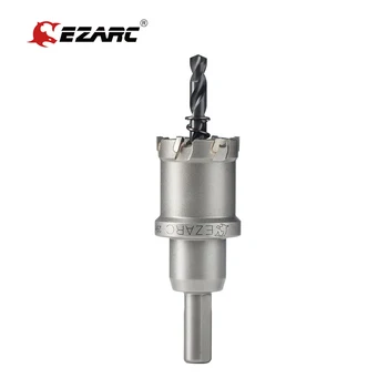 EZARC Carbură de Gaura de Tăiere pentru Metal Gros,Tăietură Adâncă Gaură Văzut pentru Oțel Inoxidabil, Țevi de Metal și de Material Dur,CHS-16-54mm
