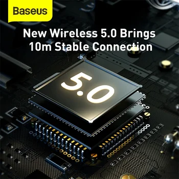 Baseus Wireless Headphoens Bluetooth 5.0 Cască Căști Pliabile Sport Căști Căști De Gaming Player Casti Handfree