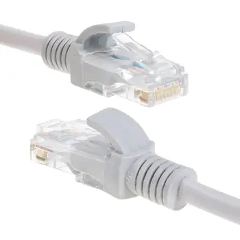 1buc 40M 131ft Cat5 Cablu de Rețea Ethernet RJ45 Patch-uri în aer liber rezistent la apa Cablu LAN Fire Pentru CCTV, Camera IP POE Sistem