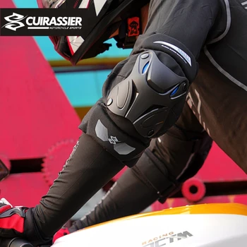 Cuirassier Hard Shell Moto Genunchiere Brace Suport De Sport Off-Road Garda Kit Snowboard Kneepad Hochei Motocicleta Kituri De Protecție