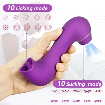 10 Viteze Suge Vibratorul Fraier Clitoris Stimularea punctul G Silicon Vibrații Biberon Fraier Erotic Adult Jucării Sexuale Pentru Femei