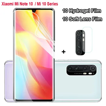 2-20buc pentru Xiaomi Mi Nota 10 Lite Lentile Moi Proyector Mi10 Pro Note10 100D Protecție Hidrogel Film Xiomi Note10Lite 10lite nfc