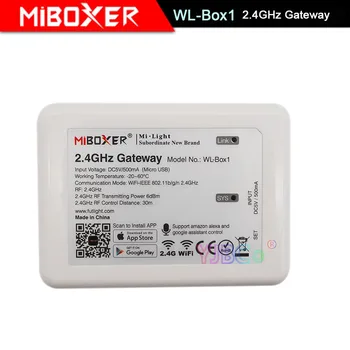 Miboxer WL-REVIZUIT1 DC5V Wifi controler Wireless compatibil cu IOS/Android sistem Wireless de Control APP pentru CW WW RGB bec