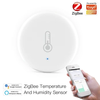 Tuya ZigBee Smart Senzor De Temperatură Inteligent Presiune De Aer Mediu Cu Umiditate Senzor Inteligent De Control Zigbee Smart Home