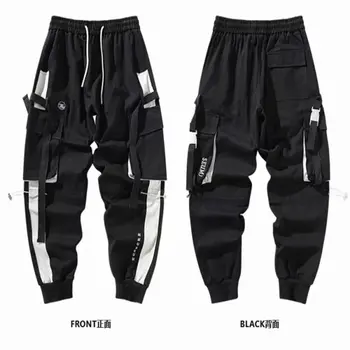 Streetwear Buzunare 2020 pentru Bărbați Pantaloni Jogger Hip Hop pantaloni de Trening Pantaloni Joggers Tactice Mens Pantaloni Cargo Pantaloni Harem Haine Barbati