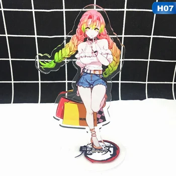 Demon Slayer Kimetsu Nu Yaiba Tanjirou Nezuko Birou Placa De Modele Anime Acrilice Model De Suport Jucarii Figurine Decor Cadou