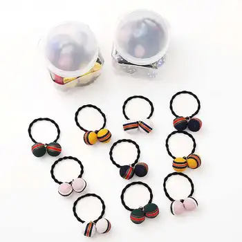 10 / set Multicolor de desene animate banda de cauciuc printesa fată inel de păr pentru copii elastic banda de păr coarda păr pentru copii accesorii de par