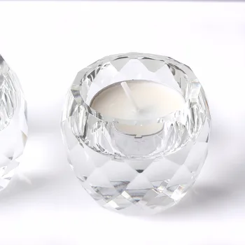 5 Tipuri De Mini-Suport De Lumanare De Cristal De Sticlă De Lumanari Pentru Nunta Decorative Decor Acasă