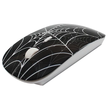 Mouse-ul fără fir de Păianjen Ergonomic 2.4 G Ultra-Subțire de Calculator Profitabilă Mause 1600DPI USB Optice Slim Soareci Pentru Fata Laptop PC
