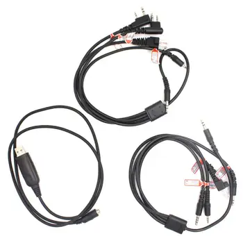 8 în 1 USB Cablu de Programare pentru Walkie-Talkie UV-5R BF-888S UV82 pentru Radio portabil Accesorii