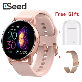 ESEED DT88 ceas inteligent femei ip68 rezistent la apa 1.22 inch ecran de ritm Cardiac tensiunea arterială pentru android, apple, samsung, huawei watch