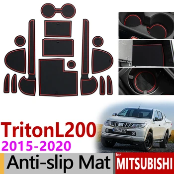 Anti-Alunecare Mat pentru Telefon Rogojini pentru Mitsubishi L200 Triton Strada Strakar Barbar Fiat Fullback RAM 1200 Accesorii Autocolante Auto