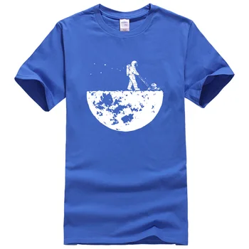 De vânzare la cald 2019 vară pentru bărbați t-shirt design de noutate Dezvolta Luna marcă de bumbac barbati tricou harajuku fitness topuri tricou kpop