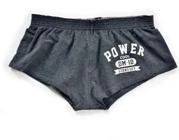 2019 masculin chilotei lounge pantaloni portbagaj confortabil imprimare scrisoare de bumbac boxeri cu talie joasă sexy