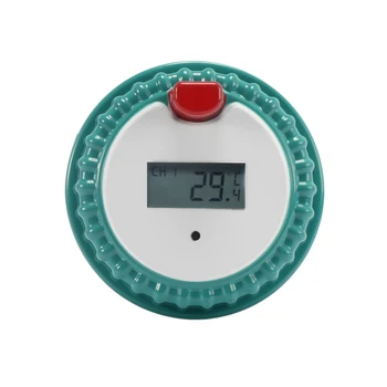 Wireless Piscină Termometru cu Hidromasaj Acasă Swim Spa Temperatura Apei Metru Calendar Ceas Deșteptător -40~60 ° C rezistent la apa Senzor de Exterior
