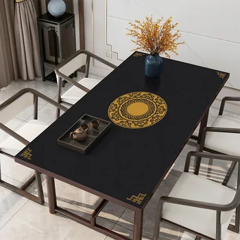 Chineză stil clasic din piele masă impermeabil oilproof tabelul mat personaliza petrecerea de nunta tabelul deco capacul protector