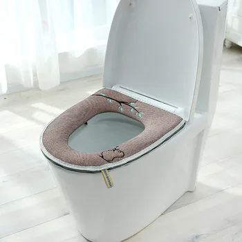 38×35×1 cm Scaun de Toaletă de uz Casnic Scaun de Toaleta Portabil, Selectate de Pluș Curea rezistent la apa Wc Curat Si Igienic