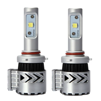 9005 9006 Auto LED Faruri Kit de Conversie 72W Ceață de Funcționare Lampa HB3 HB4 Auto Faruri cu LED-uri Pentru Auto cu LED-uri Auto Bec Far