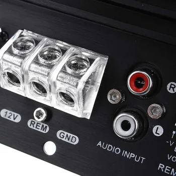 PA-80D 12V Auto 1000W Amplificator Audio Bass Puternic, Subwoofer Amplificator de Bord Player Auto Modul de Amplificator